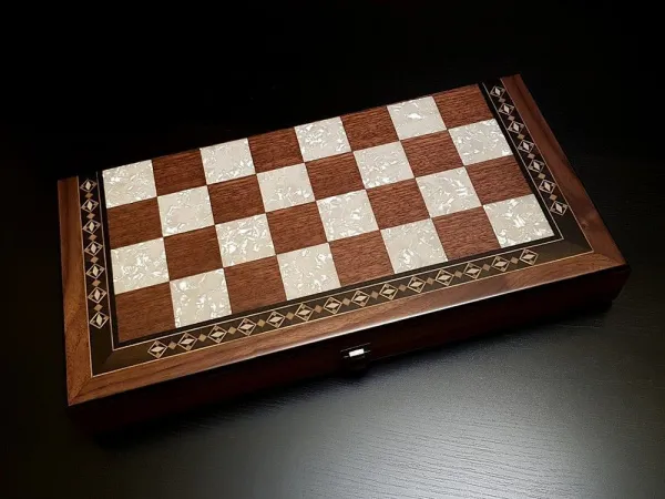 Шахматы "Классика" орех складные