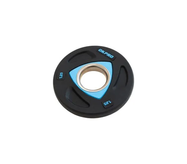 Диск олимпийский полиуретановый 1,25 кг OKPRO