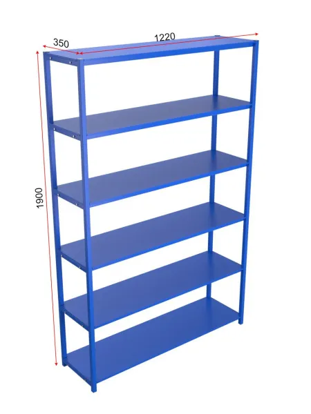 Стеллаж для спорт. инвентаря разборный, односторонний