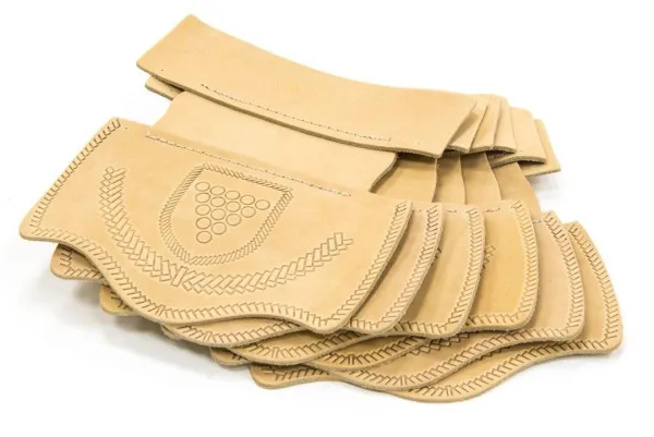 Комплект пелерин для луз 6 шт. (светлая кожа)