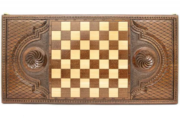 Нарды резные "Лошадь 1", Simonyan