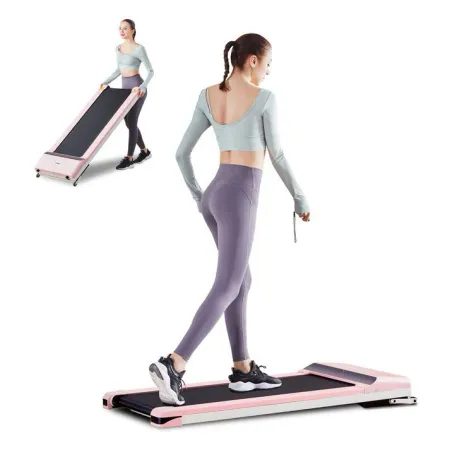 Компактная беговая дорожка DFC UMAY, розовая