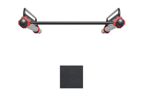 Турник-перекладина с регулируемой высотой от 90 до 260 см 