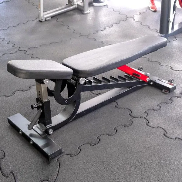 Скамья многофункциональная регулируемая Protrain PP187 (полностью черный))