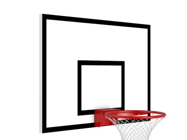 Щит баскетбольный 1200х900 мм антивандальный тренировочный из металлического листа 1,5 мм