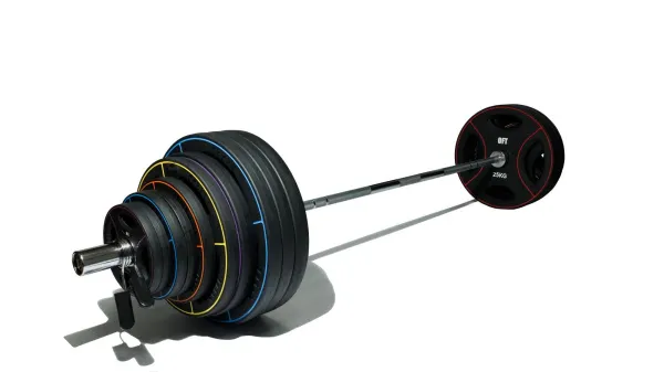 Штанга олимпийская Original FitTools 225 кг (диски-TPU)