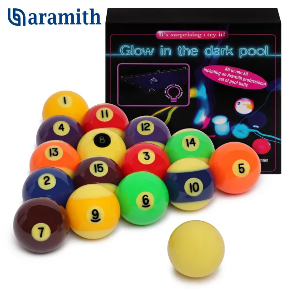 Набор аксессуаров Aramith Glow in the Dark Kit Pro Pool ø57,2мм