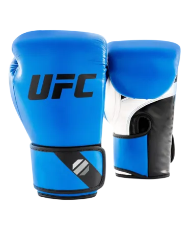 Перчатки тренировочные для спарринга UFC (голубые) 6 Oz