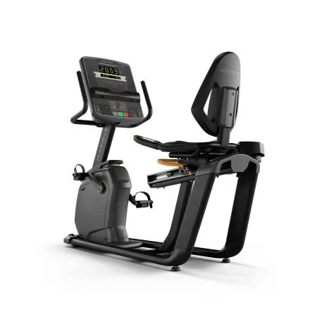 Горизонтальный велоэргометр MATRIX LIFESTYLE Графитовый с консолью LED