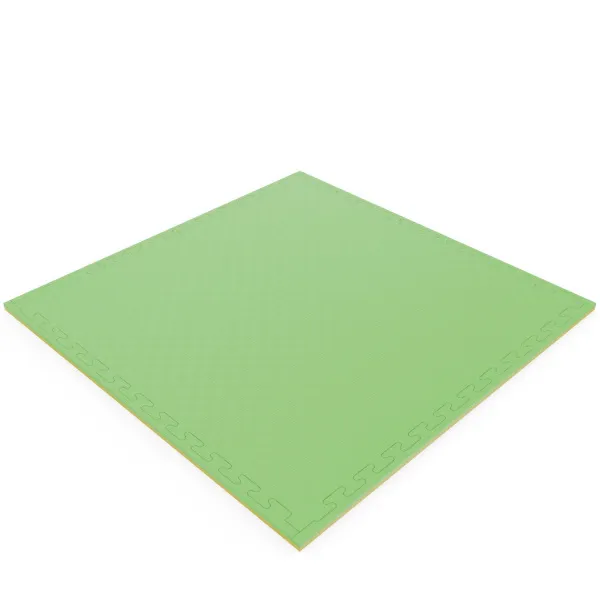 Будо-мат EVA DFC 100 x 100 см, 20 мм, цвет желто-зеленый