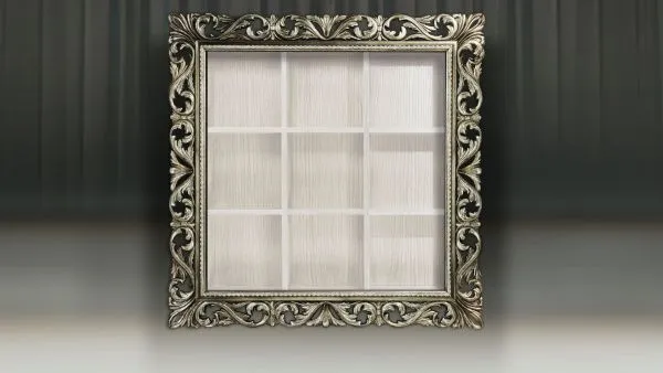 Модуль для книг квадратный. Багет Винченцо