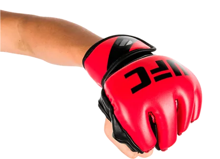 Перчатки MMA для грэпплинга UFC 5 унций L/XL Красные