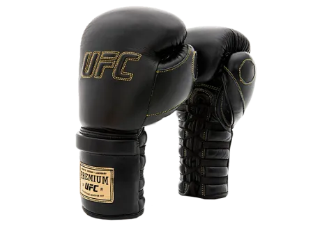 Премиальные тренировочные перчатки UFC на шнуровке