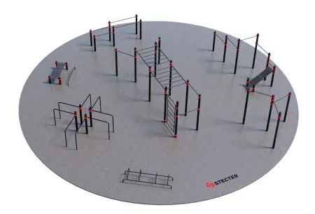 Проект "Районная площадка для Воркаут 3-3"