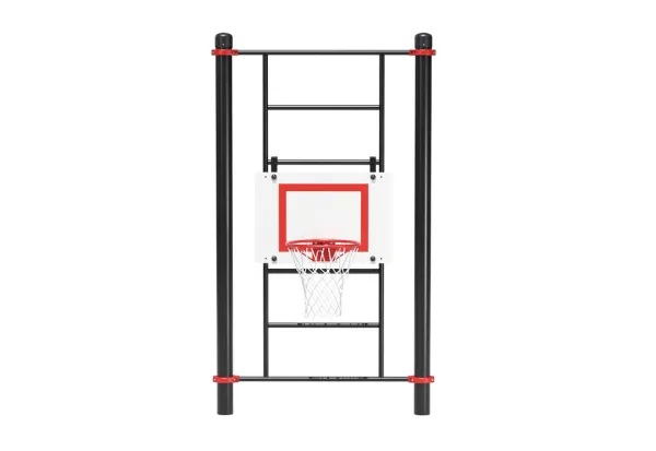 Гимнастический снаряд «Шведская стенка» с баскетбольным щитом 108х3,5 м