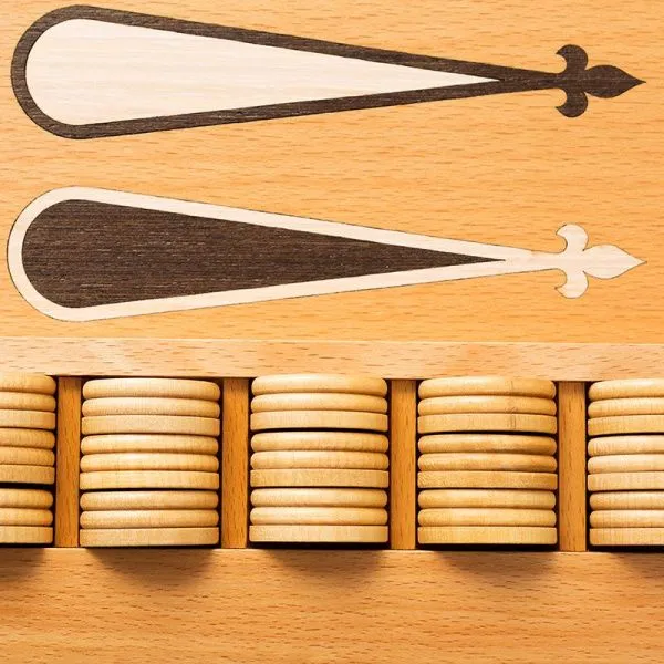 Нарды Ивановские "Зебрано"