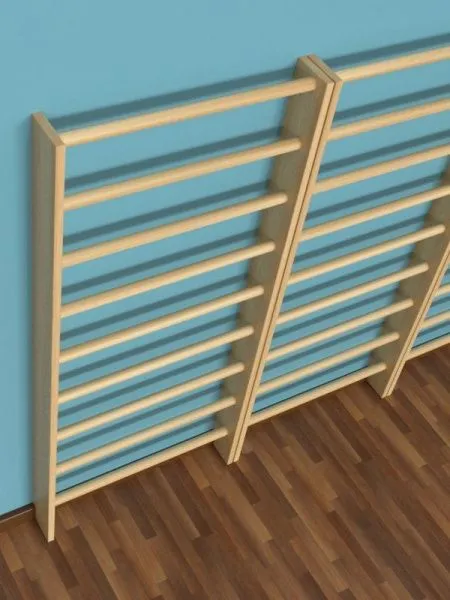 Шведская стенка деревянная детская