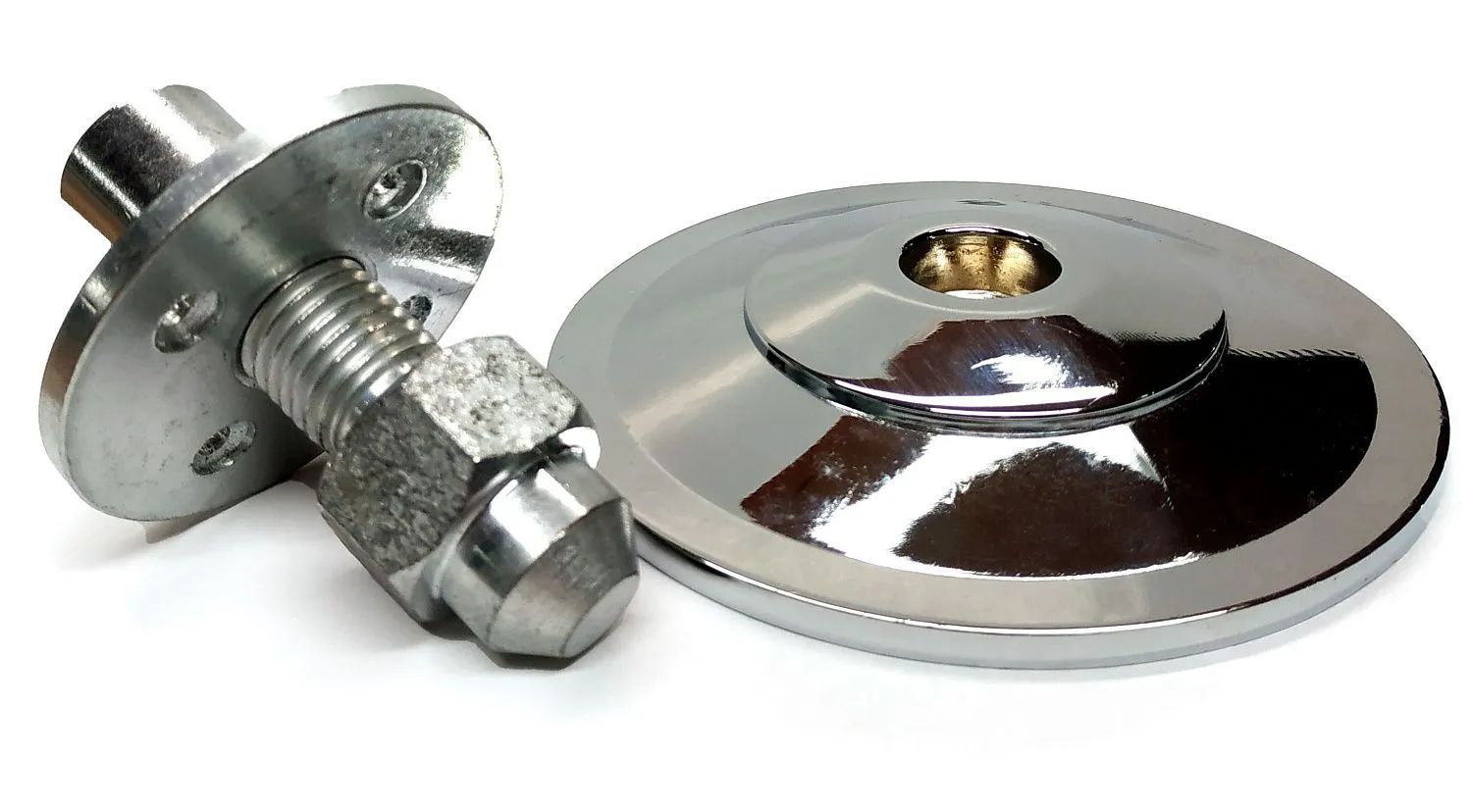 Опора регулируемая / пирамида хром D14 см