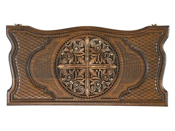 Нарды резные "Армянский узор 4" 60, Ustyan