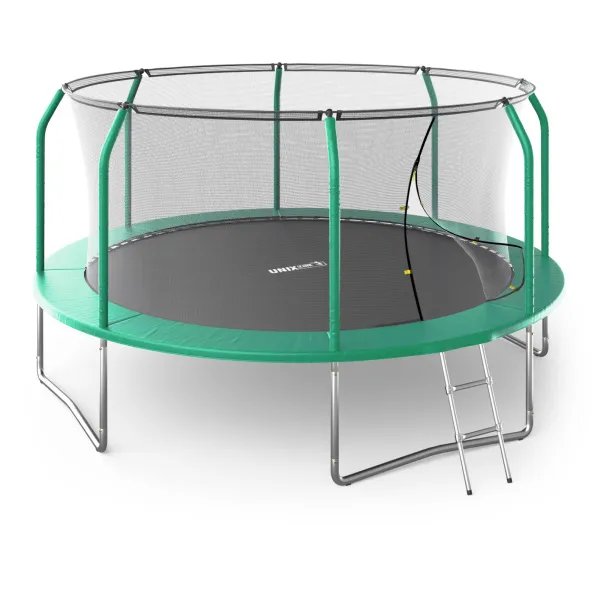 Батут UNIX Line SUPREME BASIC 14 ft (Green)