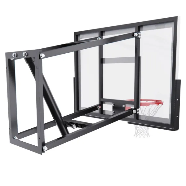 Баскетбольный щит DFC со съёмным регулятором высоты, поликарбонат 2 мм, 110 х 70 см