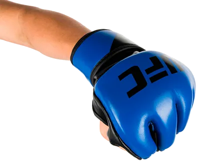 Перчатки MMA для грэпплинга UFC 5 унций L/XL Синие