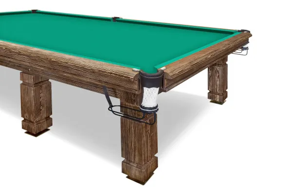 Бильярдный стол для русской пирамиды Weekend "Провинциал" (12 футов, 8 ног, 45мм камень)
