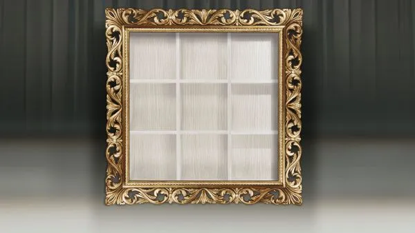 Модуль для книг квадратный. Багет Винченцо