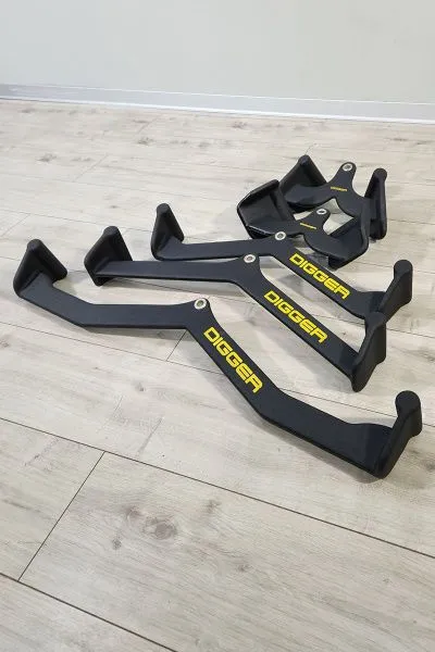 Комплект профессиональных рукояток для тяги (5шт) Hasttings Digger HD61F2A