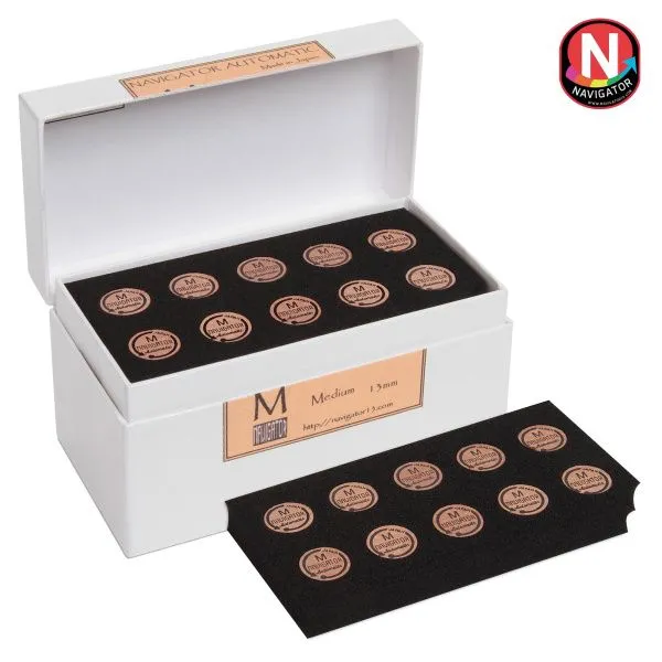 Наклейка для кия Navigator Automatic ø14мм Medium 1шт. фото Наклейка для кия Navigator Automatic ø14мм Medium 1шт.