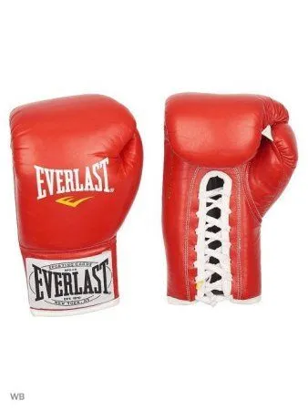 Перчатки боевые Everlast 1910 Fight Красный REG 10 Oz