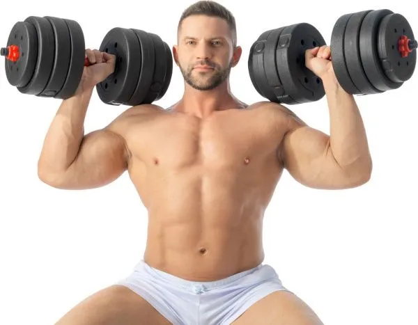 Гантели пластиковые 2*20 кг