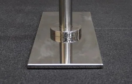 2-х уровневый мобильный (переносной) хореографический станок «Элегант» V2.0 (нерж. сталь)