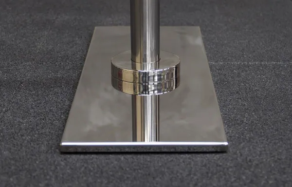 2-х уровневый мобильный (переносной) хореографический станок «Элегант» V2.0 (нерж. сталь)