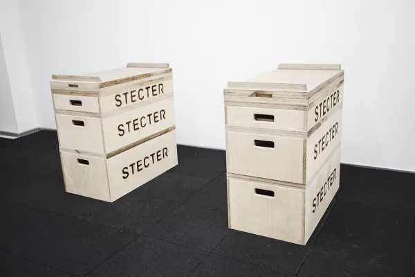 Дополнительная секция тяжелоатлетических плинтов 6 см (пара, материал-фанера)