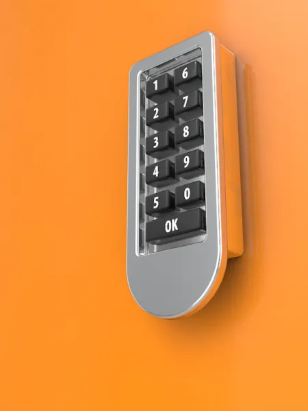 Шкаф для раздевалки HPL однодверный 2000х500х300 мм