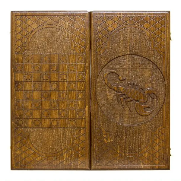 Нарды резные "Скорпион 3" 60, Ustyan