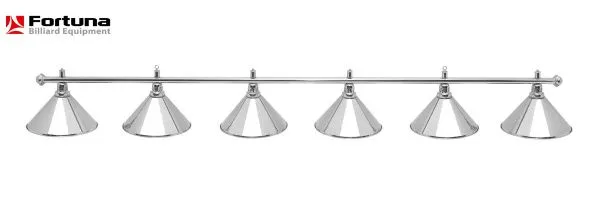 Светильник Fortuna Prestige Silver 6 плафонов