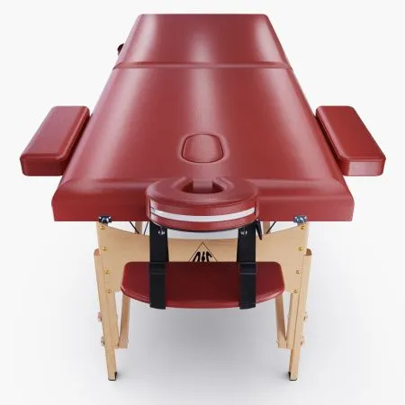 Массажный стол DFC NIRVANA Optima, цвет винный