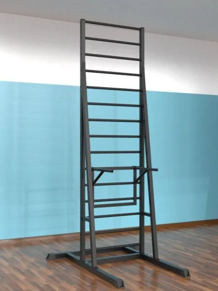 Шведская стенка разборная напольная с брусьями (тип 3)