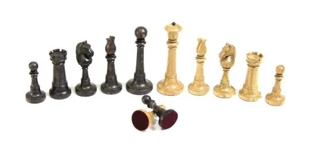 Шахматные фигуры "Элеганс" дуб