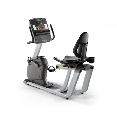 Горизонтальный велоэргометр MATRIX LIFESTYLE Серебристый с консолью GT LED