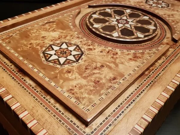 Нарды подарочные "Александрия" клен антик