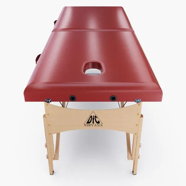 Массажный стол DFC NIRVANA Optima, цвет винный