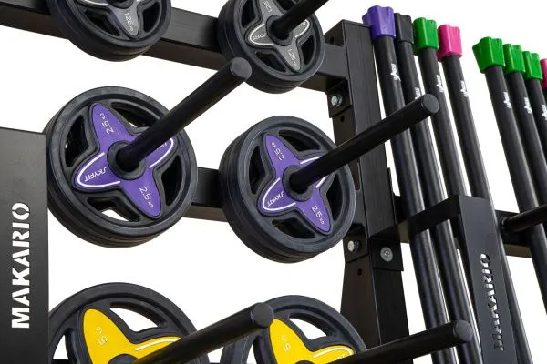 MAKARIO Стойка комплект для бодибаров и боди-пампов, MAKARIO