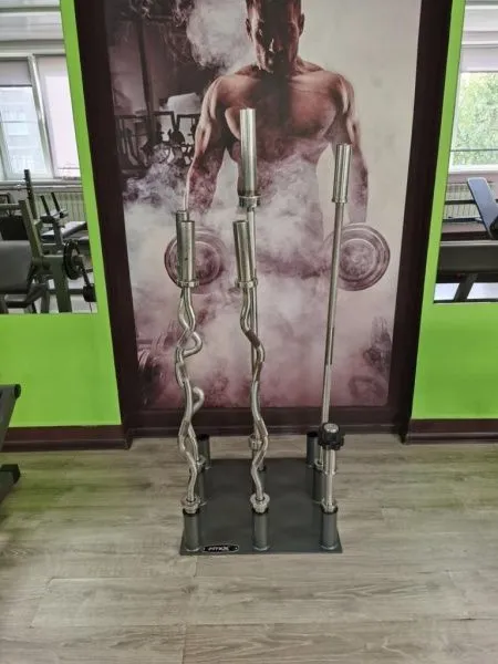 Напольная подставка для грифов (для 9шт.) Fitex PRO FTX-6314 фото Напольная подставка для грифов (для 9шт.) Fitex PRO FTX-6314