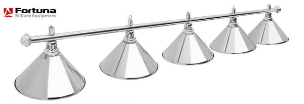 Светильник Fortuna Prestige Silver 5 плафонов