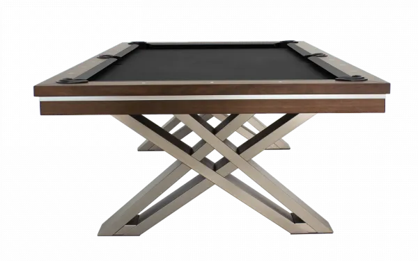 Бильярдный стол для пула "Pierce" 8 ф (коричневый) с плитой, со столешницей