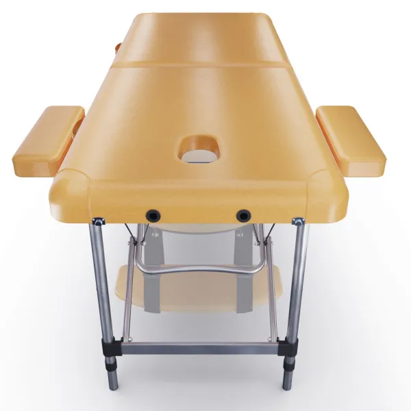 Массажный стол DFC NIRVANA Elegant LUXE, цвет горчичный