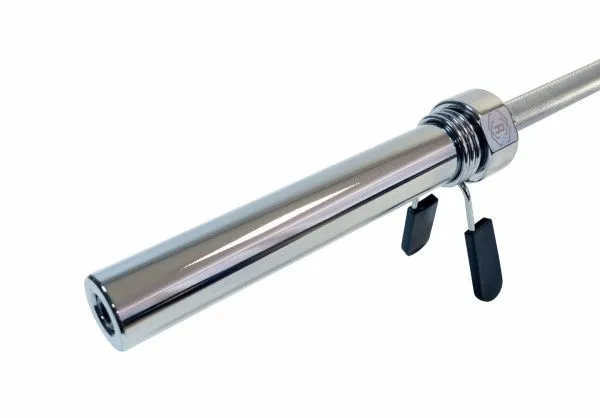 Гриф олимпийский прямой хромированный 72" REBEL с замками